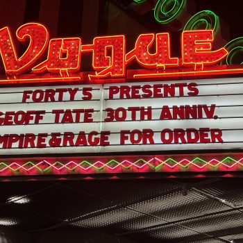 Geoff Tate live at The Vogue
